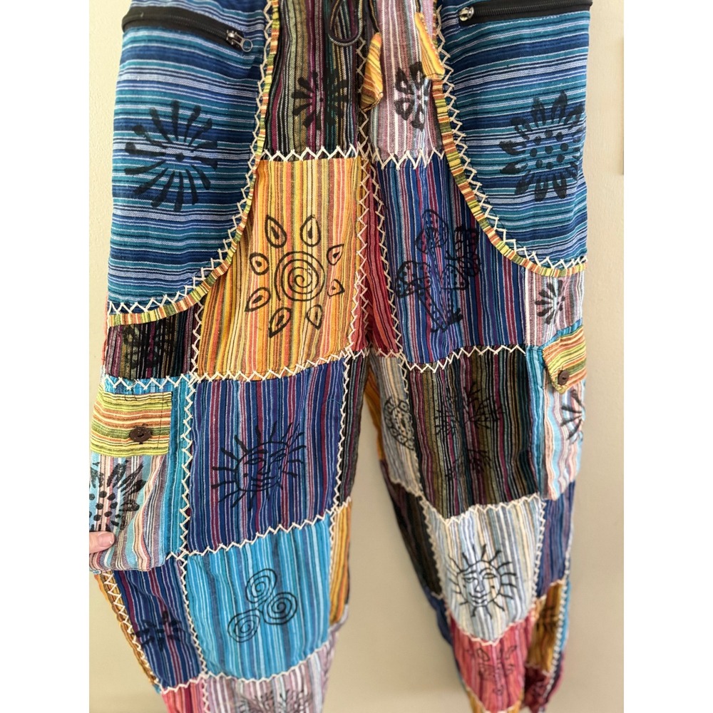 Boho patchwork pants - Picture 3 of 7
